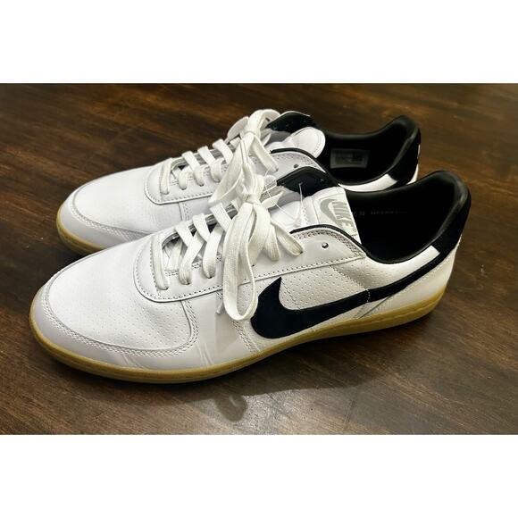 Nike Men Field General 82 Sp White Black Gum Light Brown Size 14 HF5603-101 - Picture 1 of 7